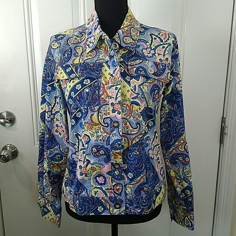 LH Sport Paisley & Floral print jacket